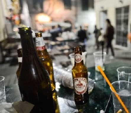 Alcol e coca a 16 anni già dipendenti